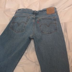 Wedgie straight Levi's